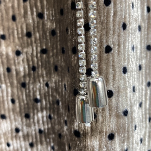 Velvet Polka Dot Top Flare Sleeves NWT 18/20W - Picture 7 of 14